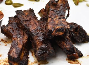 bbq beef ribs are popular item from Brothers BBQ Colorado