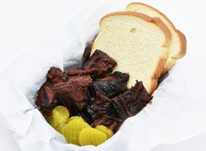 Brothers BBQ Colorado burnt ends are a popular menu item