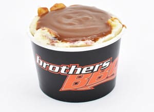 mashed potatoes and gravy Brothers BBQ Colorado