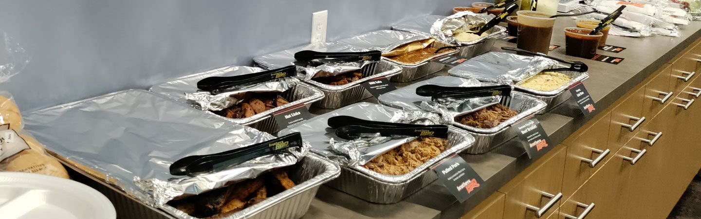 office catering spread