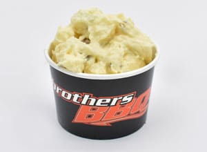 creamy potato salad available at Brothers BBQ Colorado