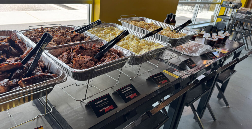 In Store Catering Food Spread